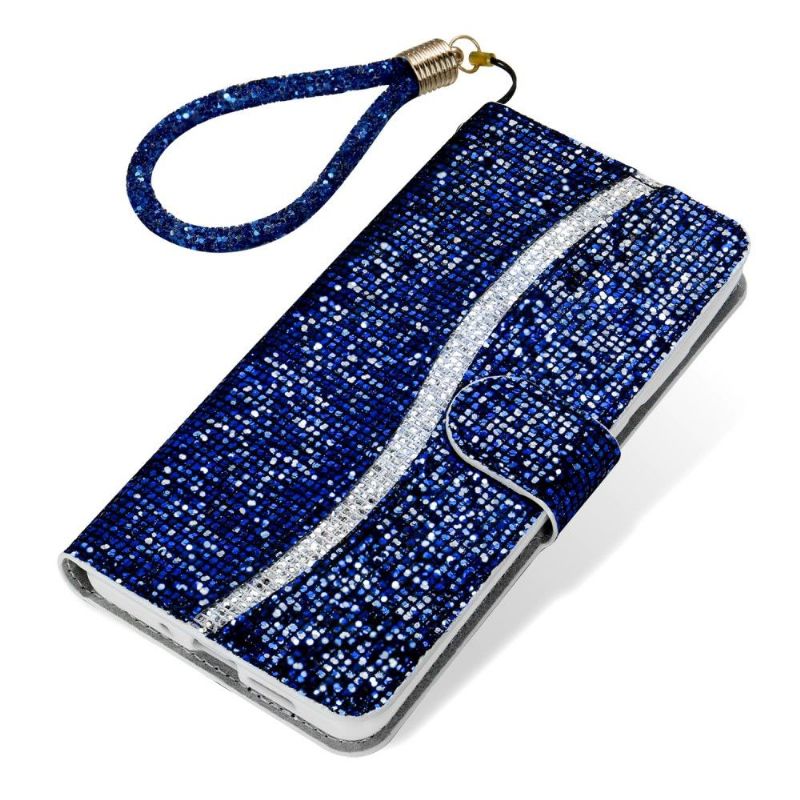 Housse iPhone 12 Pro Max Glitter Porte Cartes