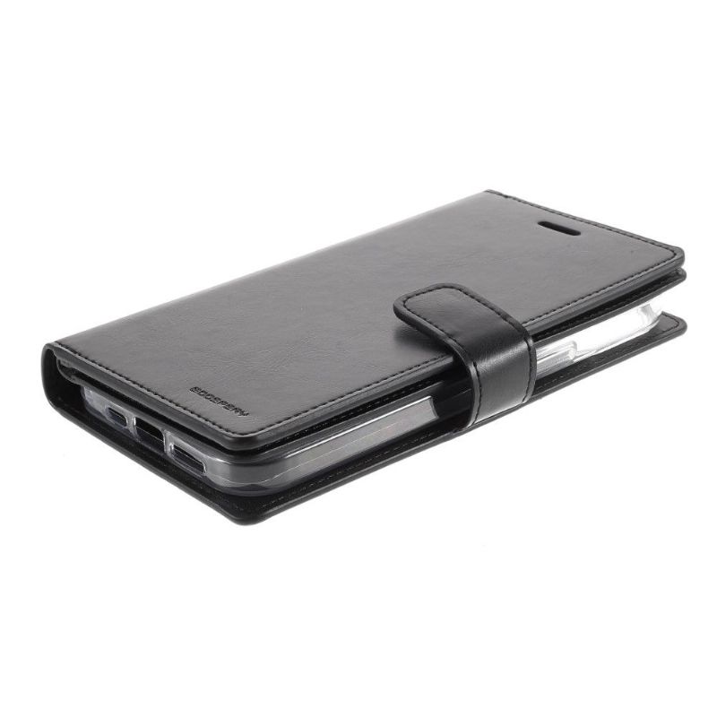 Housse iPhone 12 Pro Max Mansoor imitation cuir