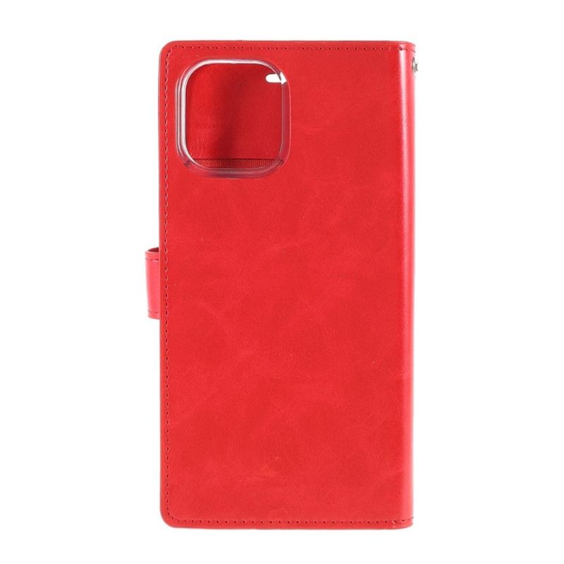 Housse iPhone 12 Pro Max Mansoor imitation cuir