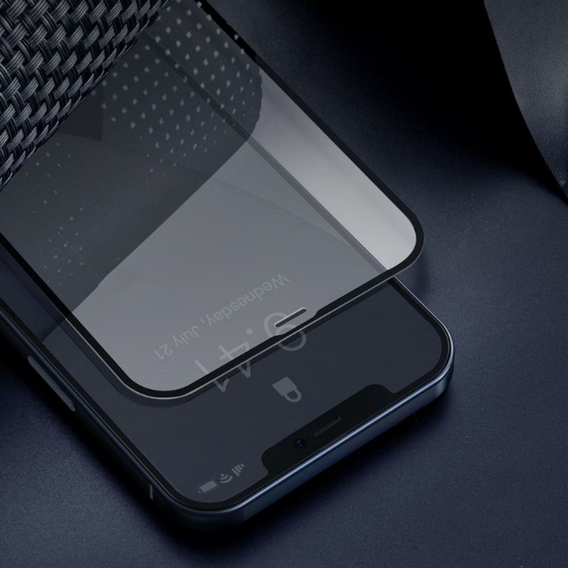 Protection d'écran iPhone 12 Pro Max en verre trempé anti-lumière bleue