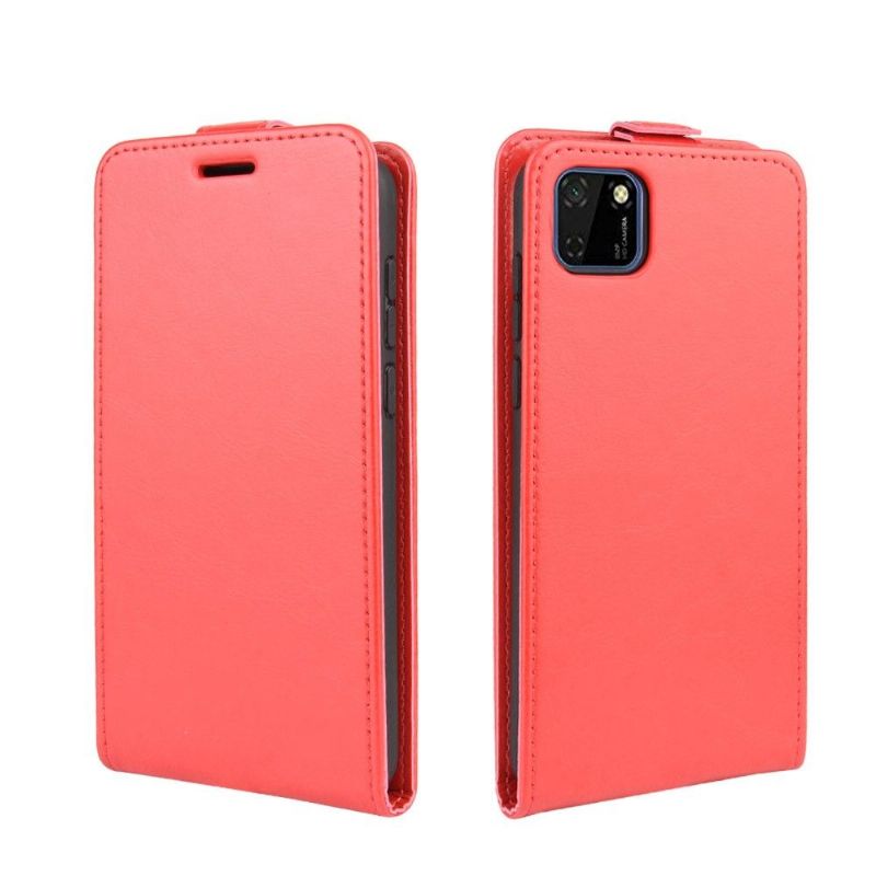 Étui Huawei Y5p simili cuir avec rabat vertical