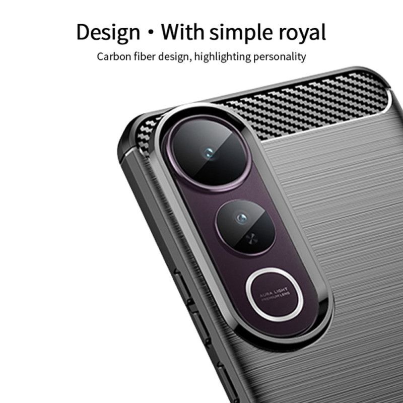 Coque Vivo V50 Lite 5G Fibre Carbone