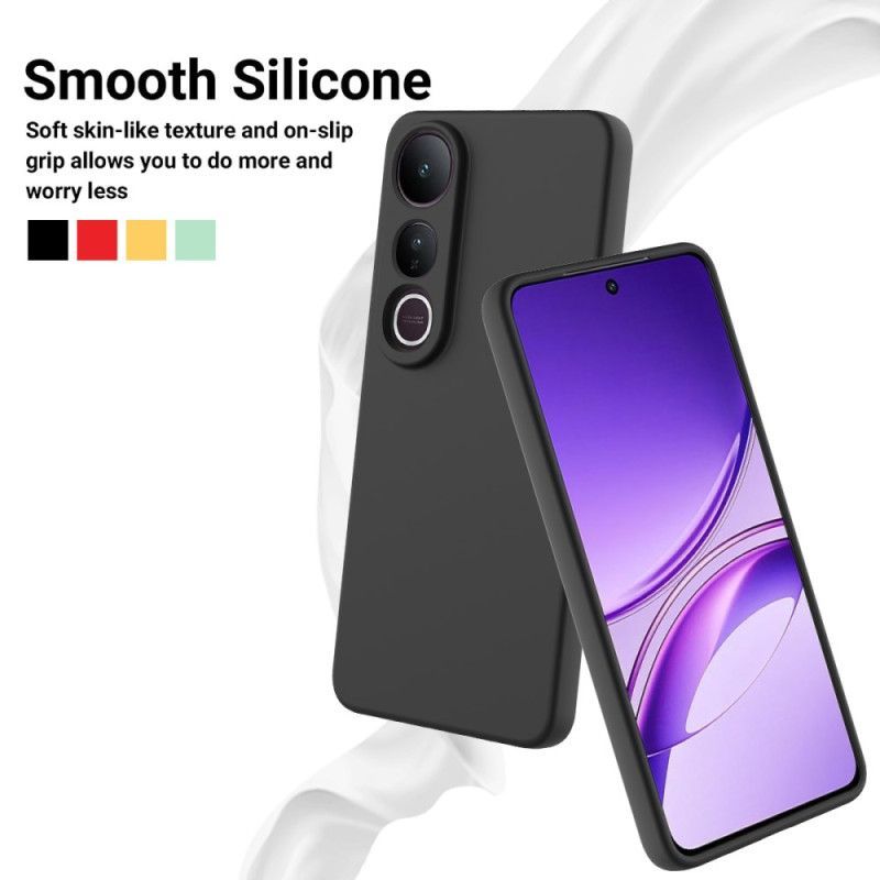 Coque Vivo V50 Lite 5G Silicone Liquide à Lanière