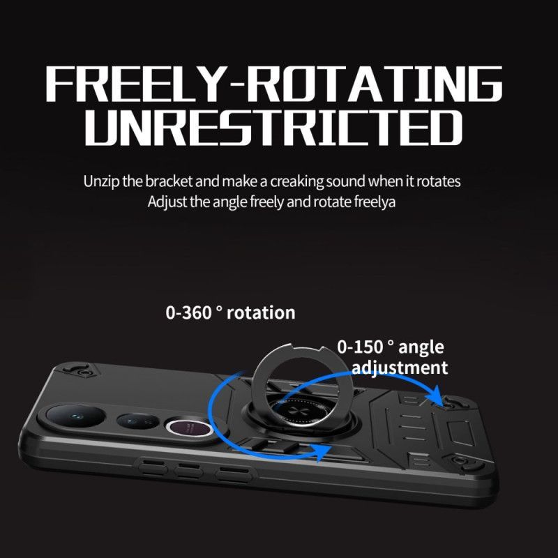Coque Vivo V50 Lite 5G Support Rotatif et Protection Renforcée