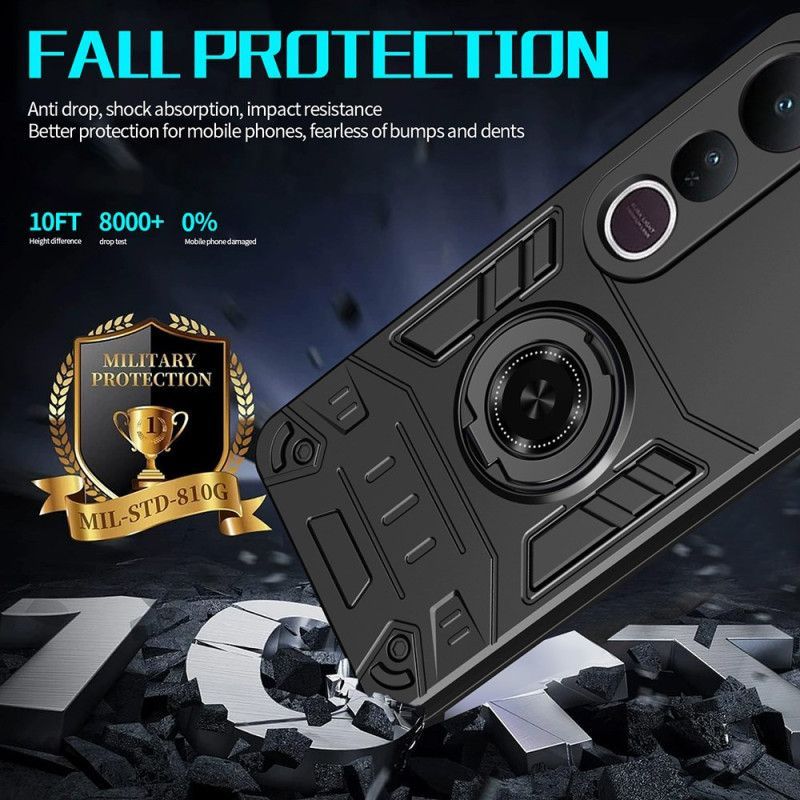 Coque Vivo V50 Lite 5G Support Rotatif et Protection Renforcée