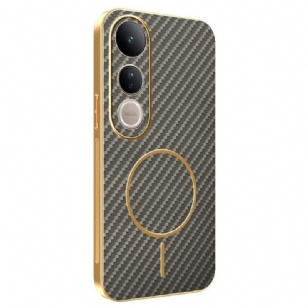 Coque Vivo V50 Lite 5G Texture Fibre de Carbone