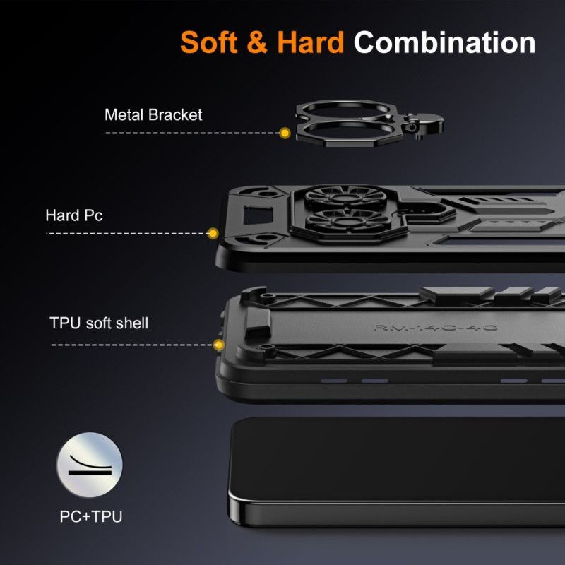 Coque Vivo V50 Lite Anneau-Support