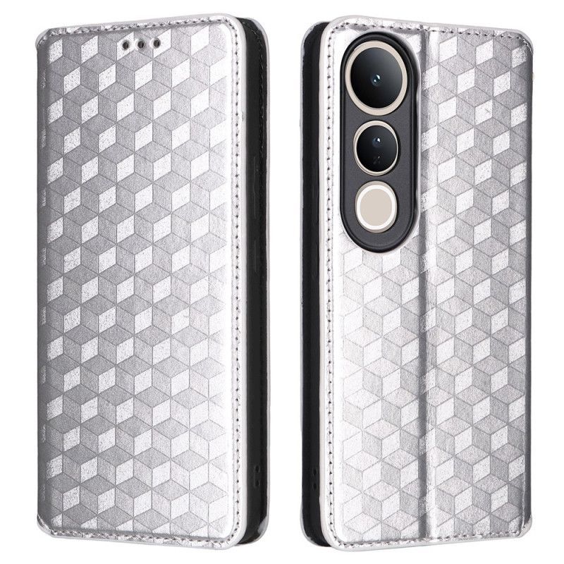 Flip Cover Vivo V50 Lite 5G Motif Losanges