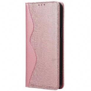 Flip Cover Vivo V50 Lite 5G Protection RFID Bi-Texture