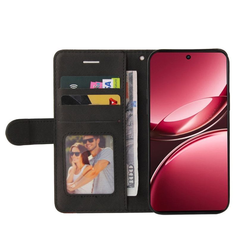 Housse Vivo V50 Lite 5G Bicolore Ondulation