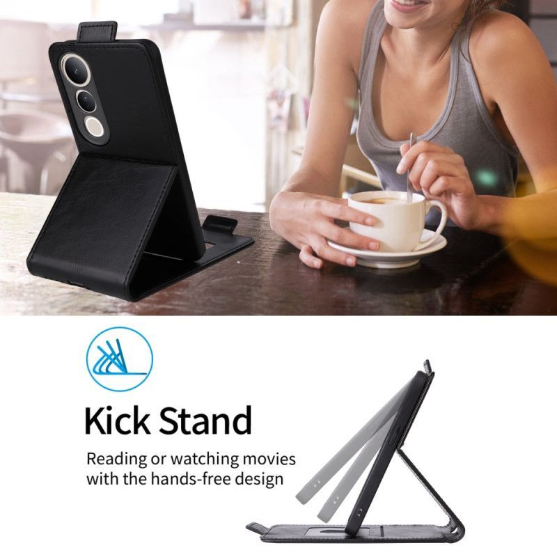 Housse Vivo V50 Lite 5G Design Rabat Vertical