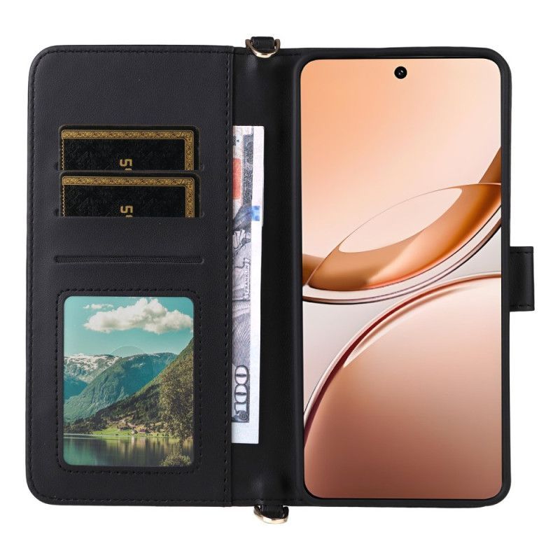 Housse Vivo V50 Lite 5G Matelassée avec Lanière et Bandoulière