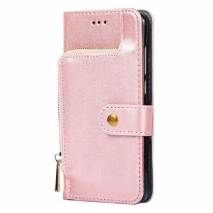 Housse Vivo V50 Lite 5G Portefeuille Poche Zippée