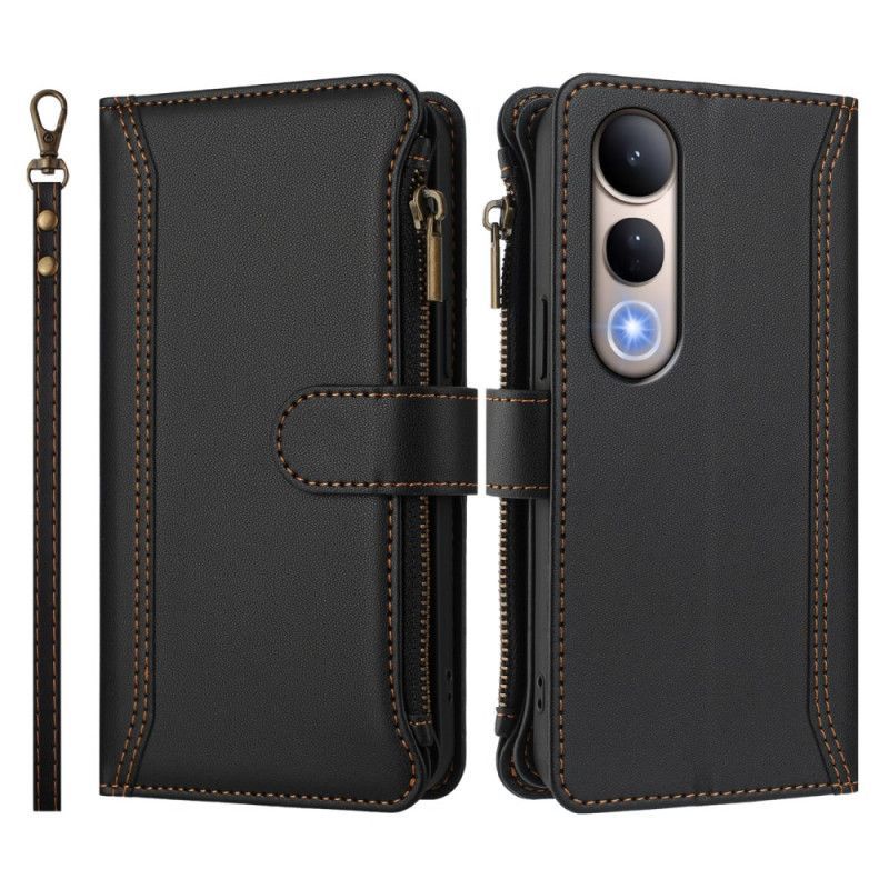 Housse Vivo V50 Lite Portefeuille 9 Porte-Cartes