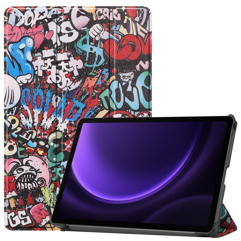 Smart Case Samsung Galaxy Tab S9 FE Graffiti Fun