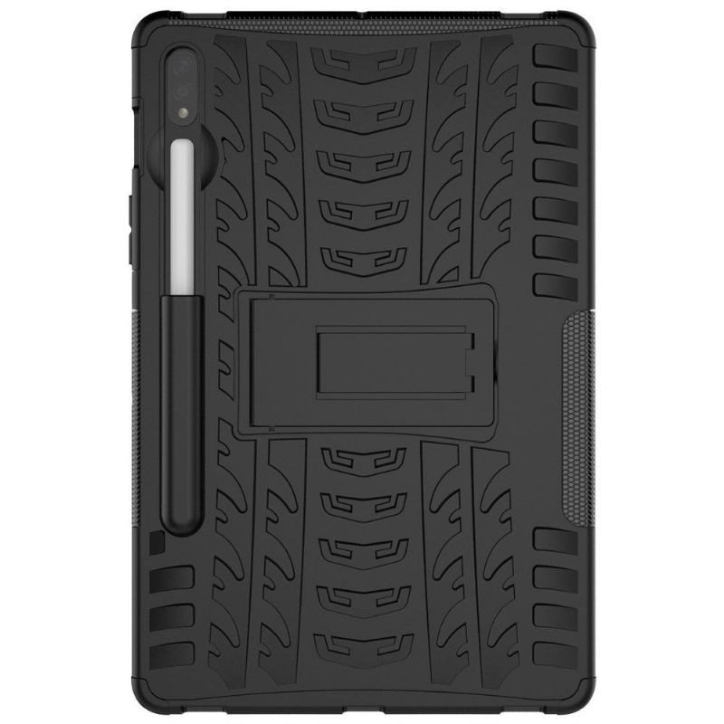 Coque Samsung Galaxy Tab S7 Plus antidérapante fonction support