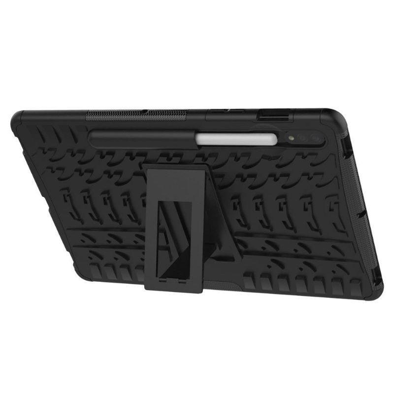Coque Samsung Galaxy Tab S7 Plus antidérapante fonction support