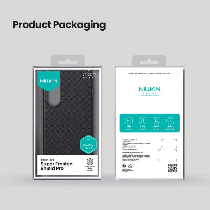 Coque OnePlus Nord 5 Frosted Shield Pro NILLKIN