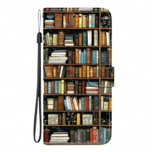 Housse OnePlus Nord 5 5G Bibliothèque