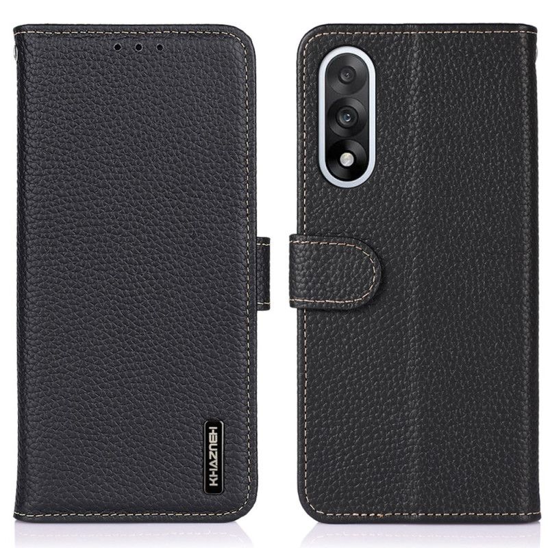 Housse OnePlus Nord 5 Cuir Texturé KHAZNEH