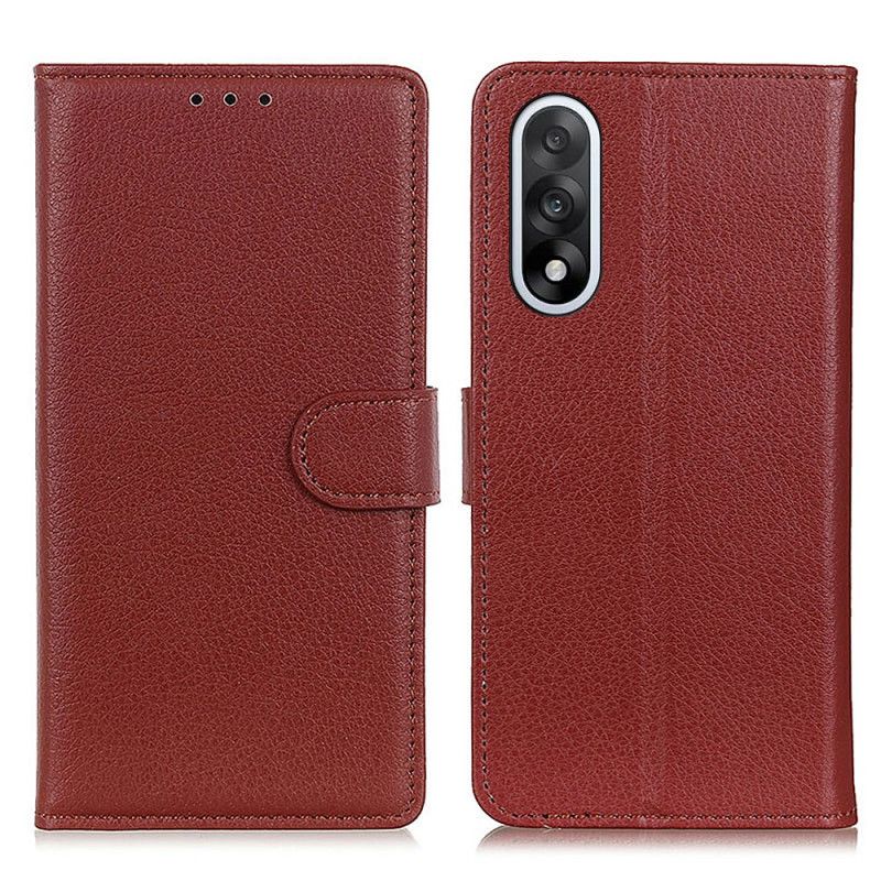 Housse OnePlus Nord 5 Simili Cuir Traditionnel