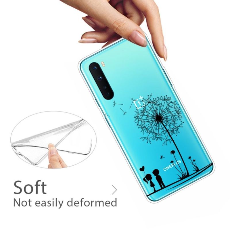 Coque OnePlus Nord Couple et Pissenlits