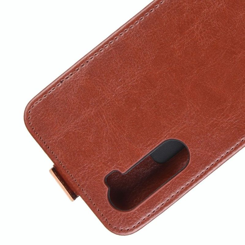 Étui OnePlus Nord simili cuir avec rabat verticale