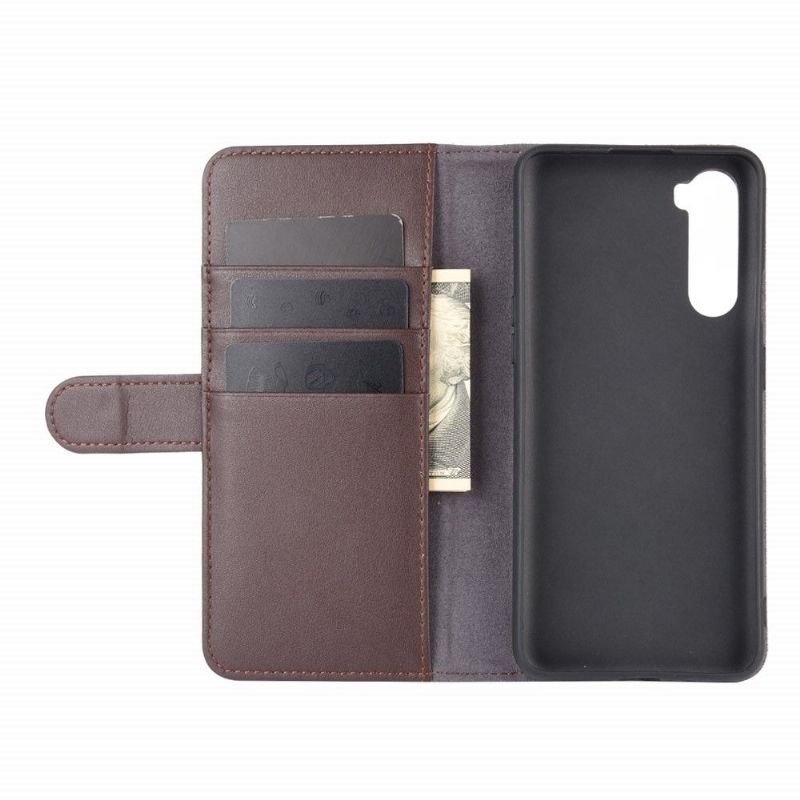 Housse OnePlus Nord cuir premium