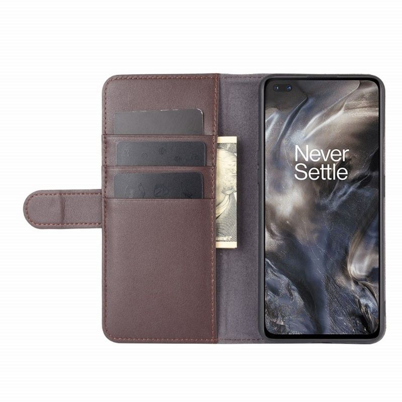 Housse OnePlus Nord cuir premium