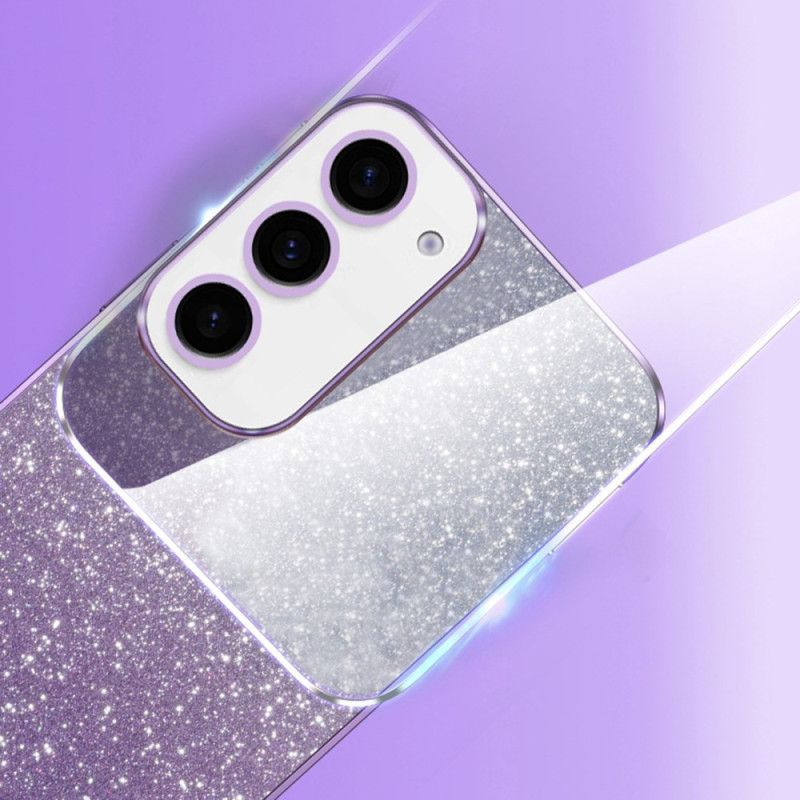 Coque Samsung Galaxy S24 Plus 5G Poudre de Paillettes