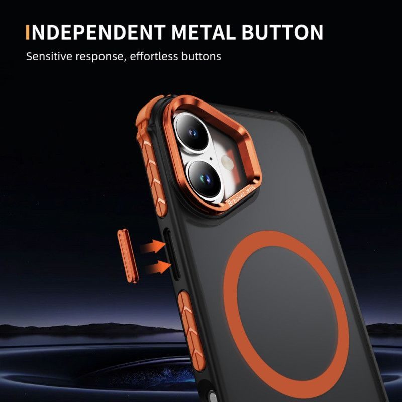 Coque pour iPhone 17 avec Support pour Objectif Compatible MagSafe