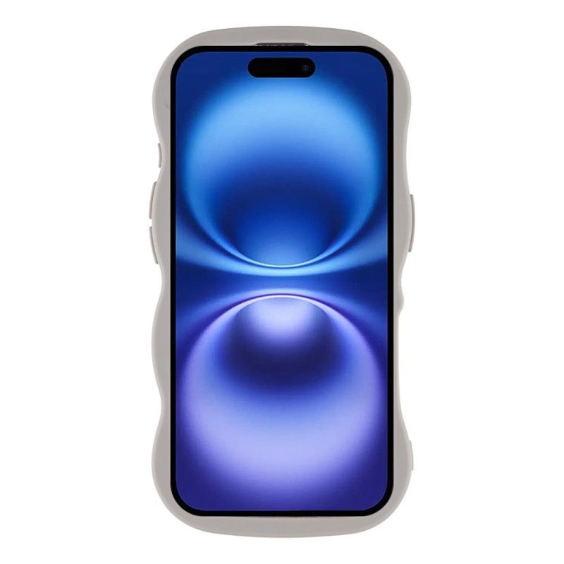 Coque iPhone 17 Compatible MagSafe Fantaisie Ondulation