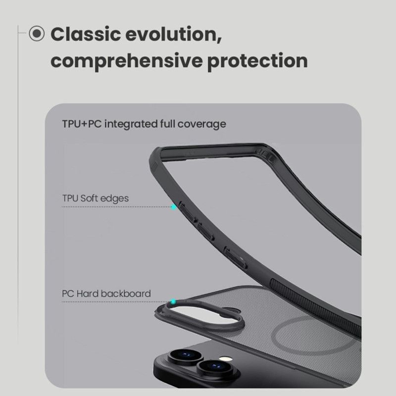 Coque iPhone 17 Compatible MagSafe Frosted Shield Pro NILLKIN