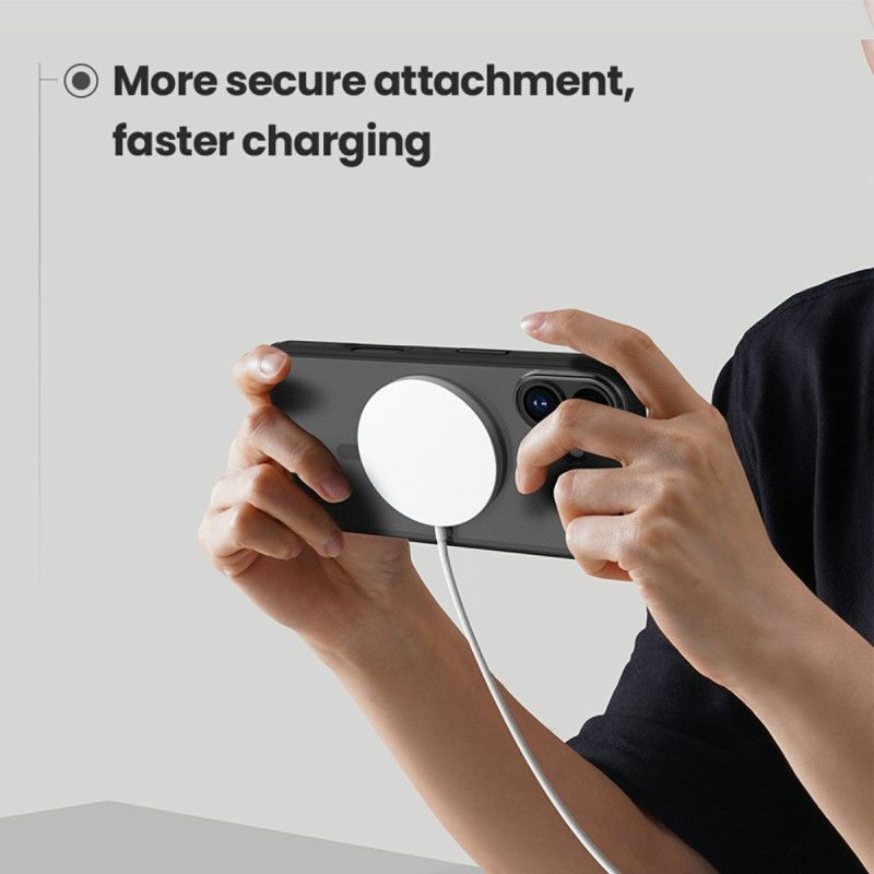 Coque iPhone 17 Compatible MagSafe Frosted Shield Pro NILLKIN