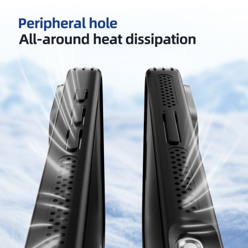 Coque iPhone 17 Magnétique Effet Glacé ABEEL