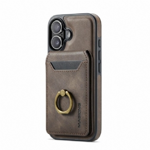 Coque iPhone 17 MagSafe avec Porte-Cartes RFID et Support Intégré