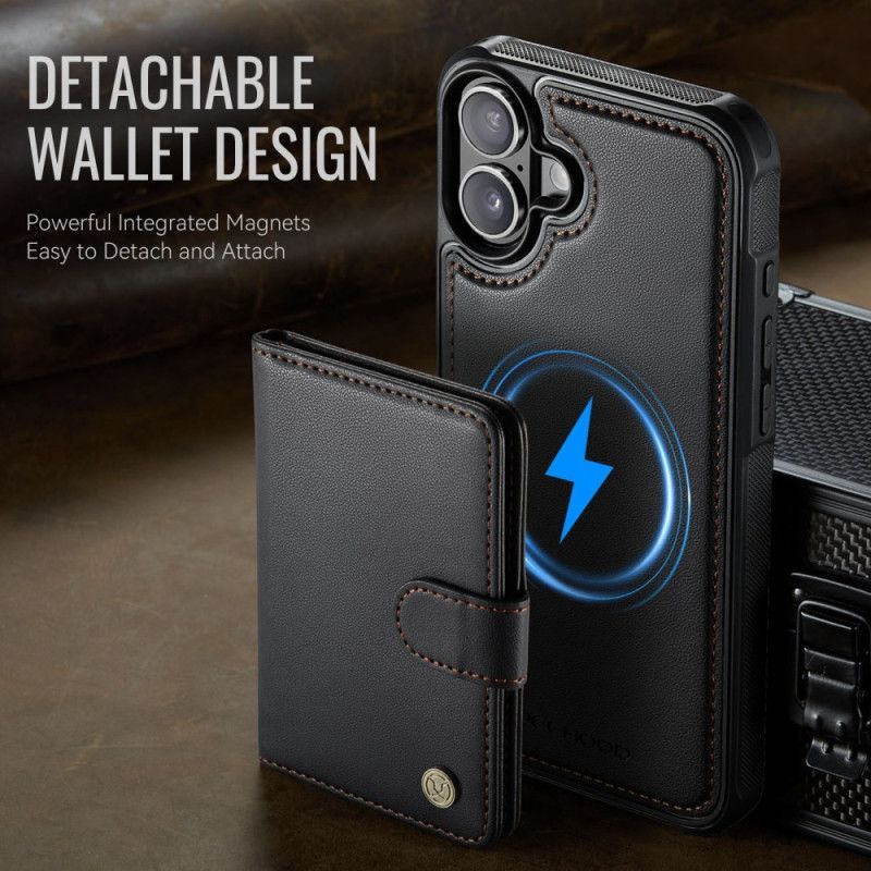 Coque iPhone 17 MagSafe Porte-Cartes RFID Détachable