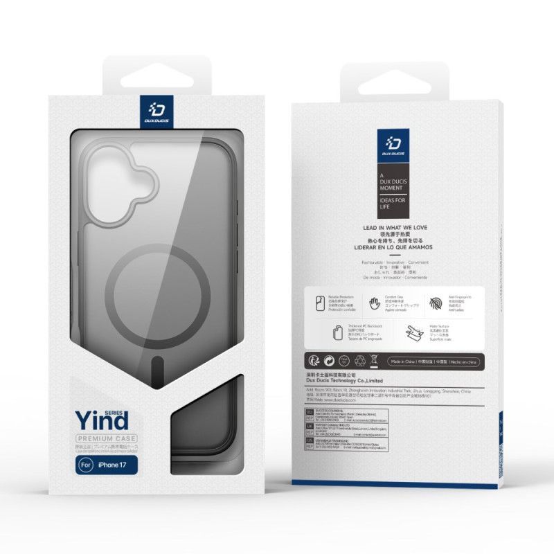 Coque iPhone 17 MagSafe Yind Series DUX DUCIS