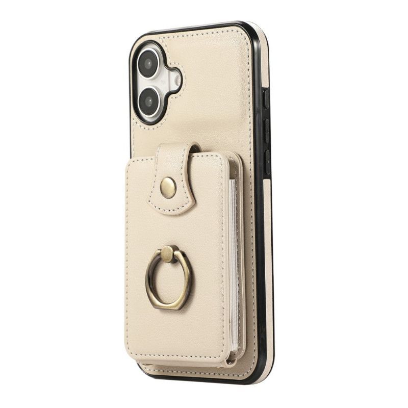 Coque iPhone 17 Multi-Cartes et Bandoulière