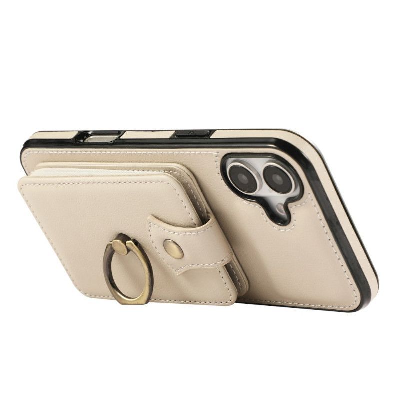 Coque iPhone 17 Multi-Cartes et Bandoulière