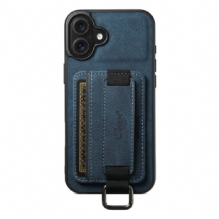 Coque iPhone 17 Porte-Cartes Design Rétro