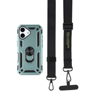 Coque iPhone 17 Protection Militaire avec Bandoulière