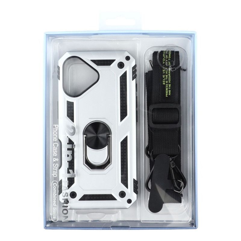 Coque iPhone 17 Protection Militaire avec Bandoulière