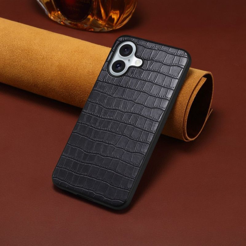 Coque iPhone 17 Texture Crocodile
