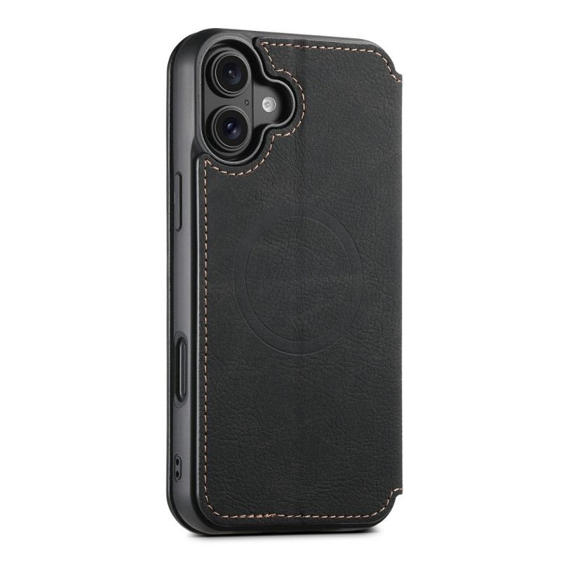 Flip Cover iPhone 17 Compatible MagSafe Style Cuir