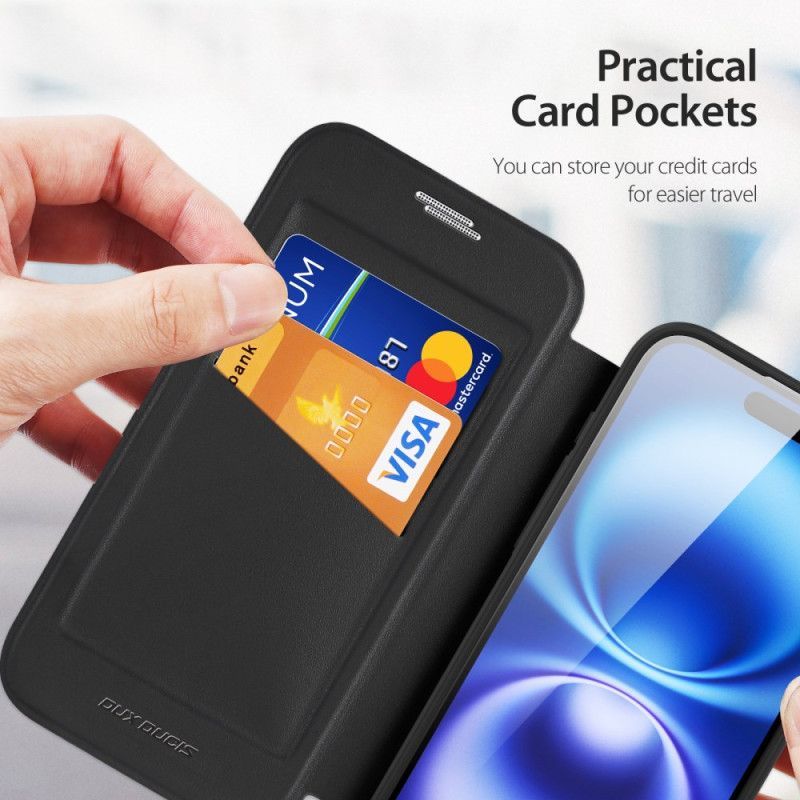 Flip Cover iPhone 17 MagSafe Skin X Pro Series DUX DUCIS