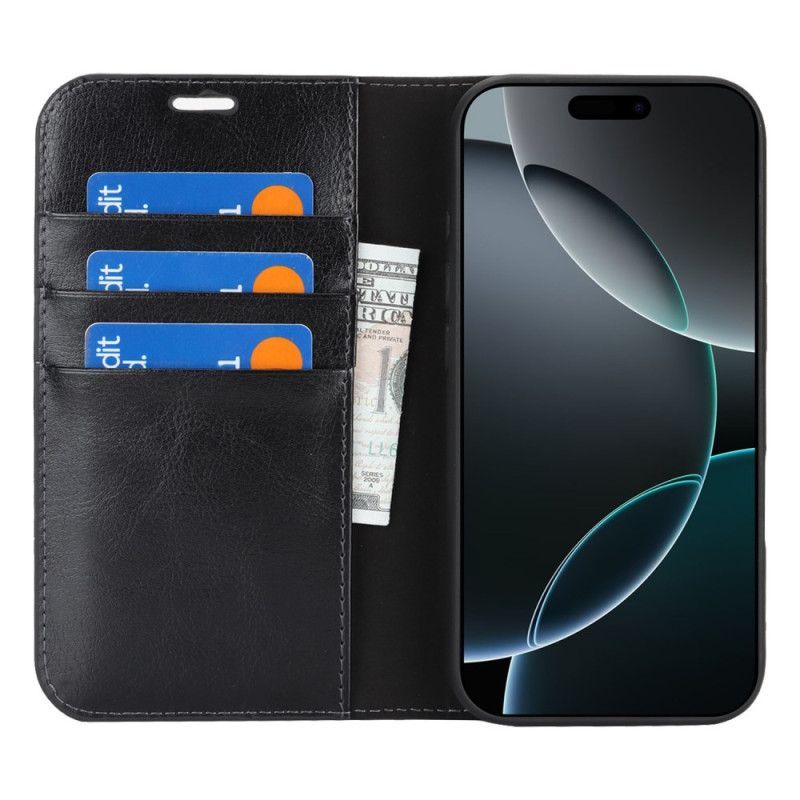 Flip Cover iPhone 17 Pro Cuir