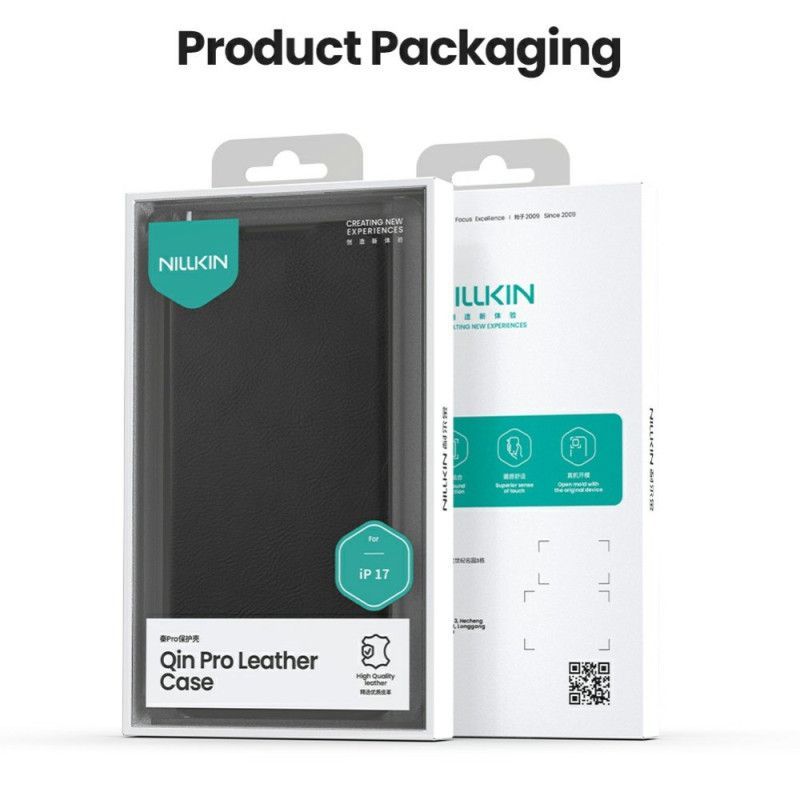 Flip Cover iPhone 17 Qin Pro Sries NILLKIN