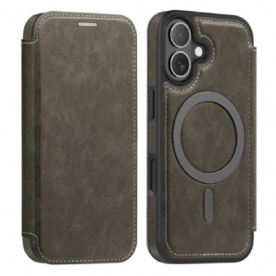 Fllip Cover iPhone 17 Compatible MagSafe Porte-Cartes RFID