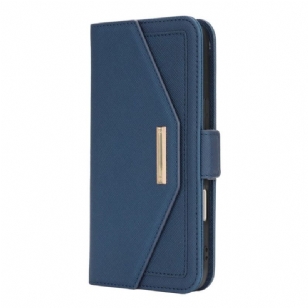 Housse iPhone 17 Portefeuille avec Bandoulière et Miroir